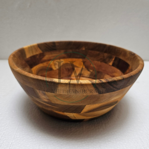 Available Natural Acacia Wooden <b>Bowls</b> for Serving Food <b>Wood</b> Dough <b>Bowls</b> for <b>Salad</b>, Fruit From Vietnam Supplier - Product Image 2