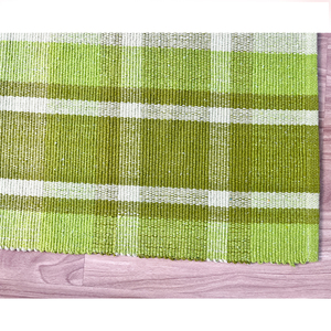Compre alfombras de trapo personalizadas hechas de algodón 100% para uso doméstico Fabricación en India Precios al por mayor por exportadores - Product Image 2