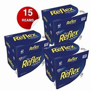 Perfect Choice Reflex A4 Copy <b>Paper</b> 80g White & Colored PET Resin UK for Home and Office <b>Printing</b> Needs - Product Image 1