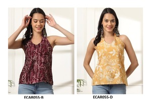 Kurti indien en coton rayonne élégant et sans effort, idéal pour les vêtements quotidiens pour femmes avec confort et style au prix d'usine - Product Image 3