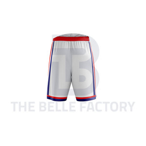 Uniforme de basket-ball personnalisable de haute qualité, séchage rapide, 100% coton, design unique, respirant, imprimé par transfert thermique, unisexe, sport - Product Image 5