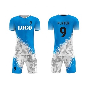 Men's Custom Design Full Sublimation Sports <b>Football</b> Soccer Wear Jersey <b>Set</b> Unisex Adult Soccer Uniforms New Name OEM Service - Product Image 3