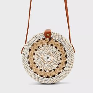 Bolso de mano de ratán tejido, bandolera, bolso cruzado, al precio más bajo, hecho a mano, bolsos de mujer, bolsos de hombro - Product Image 3