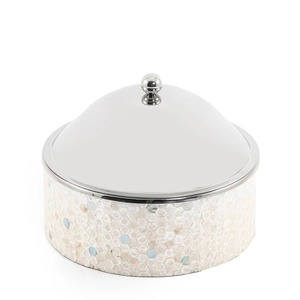 Prix de gros d'usine plat de service chaud vadrouille en bois avec couvercle en acier bouton casserole et plat pot de qualité supérieure pour obtenir un bon prix - Product Image 1