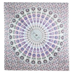 Tissu décoratif tenture murale bohème tapisserie sur mesure plage jet Mandala tapisserie - Product Image 6