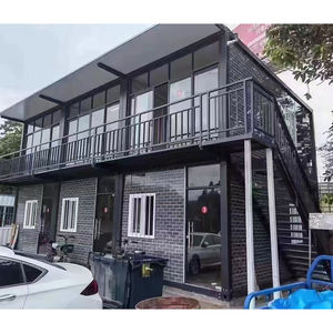 Casa Contenedor de Lujo Prefabricada y Expandible de 20 Pies/40 Pies, Lista para Usar, con 2 Dormitorios, Estructura de Acero Prefabricada, Casa Portátil - Product Image 3