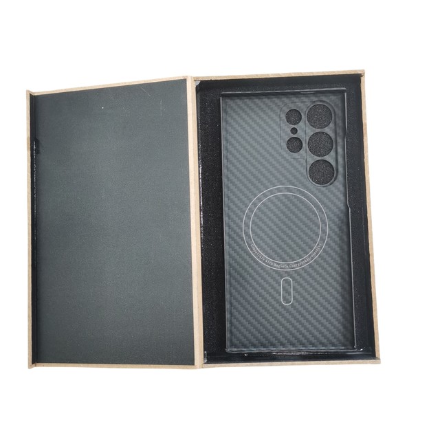 Wholesale Price Aramid Fiber Phone Case 3K Carbon Fiber Mobile Phone Cases for Samsung S23 S24 Ultra Carbon Fiber Case Magsafe