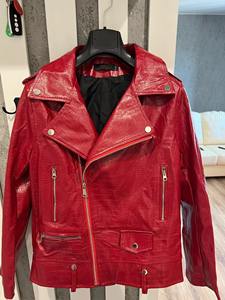 Vente en gros Veste en cuir de crocodile pour hommes Veste en cuir plaquée crocodile Veste en peau de crocodile pour hommes - Product Image 5