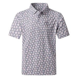 Polo de golf confortable pour homme, tissu respirant, vêtements décontractés pour l'entraînement en plein air, polo de golf - Product Image 1