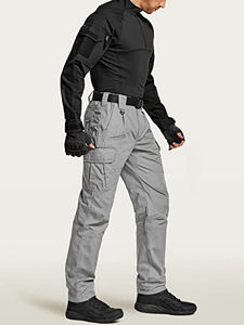 2024 High Quality Wholesale <b>Waterproof</b> Cargo Pants With Custom Logo Spandex Polyester Breathable <b>Trouser</b> Tactical Cargo Pants - Product Image 5