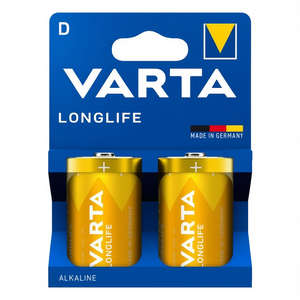 LONGLIFE 04120 101 422 Batería Alcalina D para Linterna con Cable (2 Piezas) Producto de Calidad Premium para un Rendimiento Óptimo - Product Image 2