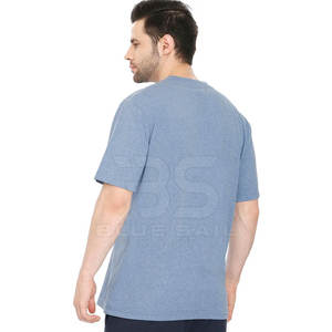 เสื้อยืดคอวีผู้ชายมีสไตล์ ผ้าสวมใส่สบาย เหมาะสำหรับฤดูร้อน สไตล์ลำลองแนวสตรีท เสื้อยืดคอวีผู้ชาย - Product Image 2