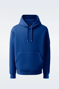 Sweat à capuche de sport 100% coton patchwork blanc épais de marque bon marché sweats à capuche pour hommes meilleure vente Service privé OEM - Product Image 2