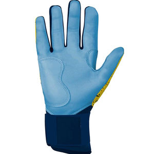 Gants de frappe de baseball pour gaucher en cuir de chèvre souple personnalisés, antidérapants, professionnels, pour hommes adultes, prix de gros - Product Image 6
