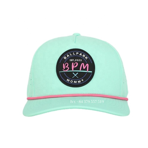 Vietnam chapeau usine faible taxe Laser coupe Golf chapeau imperméable Golf chapeau PVC caoutchouc résistant à l'eau chapeau Laser Golf chapeau imperméable chapeaux - Product Image 2