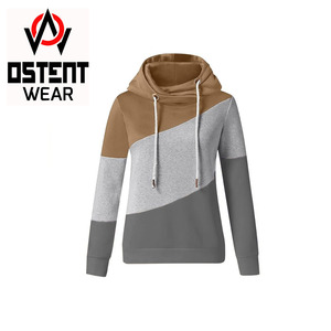 Nueva moda de mujer de longitud Regular de invierno Slim Fit Gym Hoodie hecho a medida al por mayor pulóver sudadera 100% algodón - Product Image 2