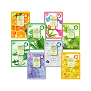 K-Beauty Korea-Made 3D Masque hydratant au collagène et à l'acide hyaluronique Pack de feuilles pour les soins de la peau et les cosmétiques - Product Image 1