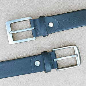 Cinturones de cuero de vaca de alta calidad hechos a medida de acero formal para hombre de nueva moda al por mayor Pakistán 2025 transpirable ecológico - Product Image 4