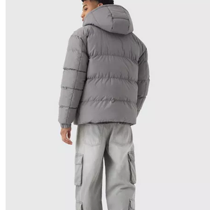 แจ็กเก็ตขนเป็ดสำหรับผู้ชายเสื้อแจ็กเก็ตบุนวมทรงบับเบิลไซส์ใหญ่ - Product Image 6