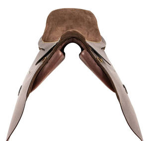 Accessoires équestres personnalisables de selle de cheval de dressage de couleur brune anglaise professionnelle - Product Image 4