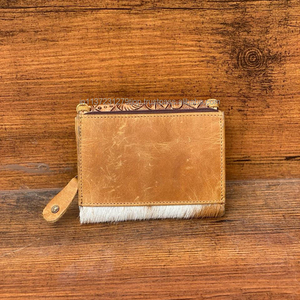 Nouvel arrivage de pochettes de créateur en cuir repoussé à la main pour femmes sacs à main stylés top ventes en cuir de vachette véritable porte-cartes mince portefeuilles - Product Image 5