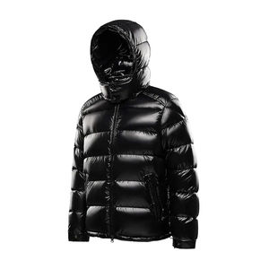 Vente en gros Veste d'hiver matelassée à capuche respirante et écologique avec logo personnalisé pour hommes - Product Image 4
