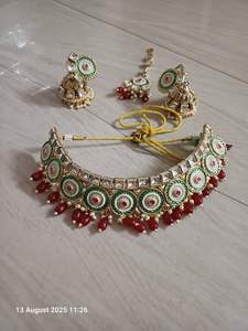 เครื่องประดับทองเหลืองทำด้วยมือเครื่องประดับทองเหลืองวินเทจเครื่องประดับ - Product Image 1