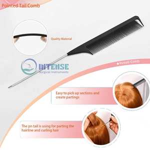 Kit de extensión de cabello profesional con alicates de sellado de acero inoxidable Abrazadera de cinta Peine de estilo para extensiones de cabello con cinta - Product Image 4