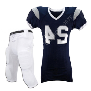 ชุดฝึกซ้อมอเมริกันฟุตบอลสำหรับเยาวชน โพลีเอสเตอร์ 100% ระบายอากาศได้ดี คุณภาพสูง ชุดแขนสั้น - Product Image 5