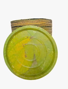 Platos Desechables de Hoja de Siali para Postre, Platos Indios Desechables de Hoja, Plato Orgánico Indio, Plato de Hoja Natural Biodegradable - Product Image 6