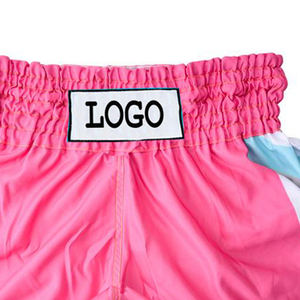 กางเกงขาสั้นมวยไทยขาสั้นแบบสั่งตัดโลโก้ได้ตามต้องการ - Product Image 2