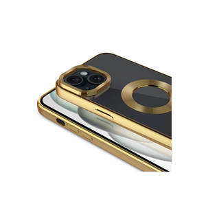 เคสซิลิโคนพรีเมียม ASMA Omega สำหรับ iPhone 15 Plus  แบบนิ่ม ป้องกันกล้อง พร้อมฝาปิดแสดงโลโก้ สีน้ำเงินเซียร์รา - Product Image 3