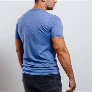 Camisetas Personalizadas al por Mayor para Hombre, 100% Poliéster, Impresión de Logotipo Personalizado, Camisetas Deportivas para Hombre - Product Image 2
