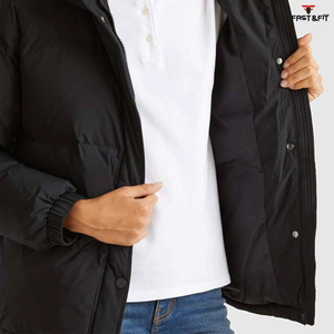 Nueva Colección 2026, Chaquetas Acolchadas Largas de Algodón para Mujer, Transpirables, Impermeables, Resistentes al Viento, de Alta Calidad, para Otoño e Invierno, para Exteriores - Product Image 6