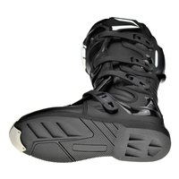 Bottes de moto tout-terrain imperméables en cuir pour adultes, à bout carré, pour motocross et aventure, vente en gros