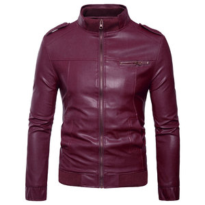 <b>Smart</b> Winter <b>Jacket</b> With Comfortable Inner Layer <b>For</b> Modern <b>Men</b> Leather <b>Jacket</b> Street Style - Product Image 1