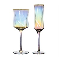 Verre à vin en verre transparent rehausse la beauté visuelle du vin en permettant à sa vraie couleur, sa clarté et sa brillance de briller sans effort