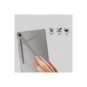 Étui en silicone transparent Netzy Premium pour Samsung Galaxy Tab S9, coque de protection antichoc pour tablette - Product Image 2