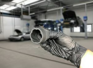 3/8 Jeu de douilles d'extracteur de boulons et d'écrous en spirale à impact de qualité industrielle OEM/ODM personnalisable pour la réparation automobile - Product Image 2