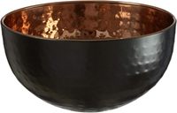 Frutero de Lujo en Latón Negro Pulido Ecológico para Cocina, Comedor, Mesas de Café y Fiestas