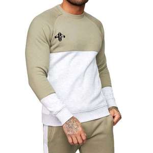 Top New Salling Design Sudadera de hombre de alta calidad 100% algodón Patrón sólido Logotipo propio Cuello alto en O por ATLANTIC - Product Image 1