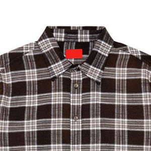 Camiseta de Franela para Hombre, Manga Larga, Ligera, de Poliéster/Algodón, Transpirable, Ecológica, Corte Regular, Gran Venta - Product Image 2