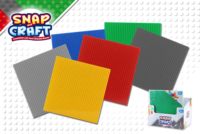 Jouet éducatif, 25,5x25,5, grandes plaques de base pour blocs de construction - Blocs compatibles en vrac, pièces de blocs de construction, 36 pièces/PDQ