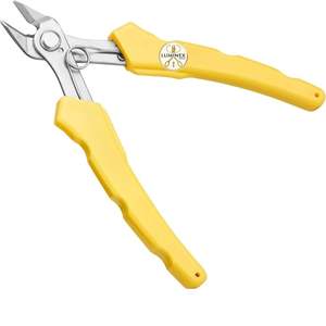 LUMINEX IMPEX Flush Cutter Micro Wire Cutters 5 Inch Stainless Steel Side Cutting Pliers Precision Tool for Soft Wires Jewelry - Product Image 1