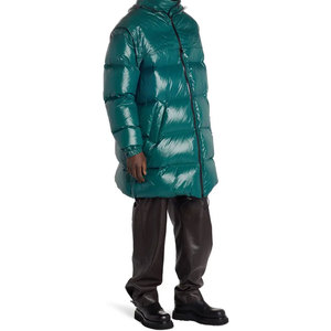 Veste longue bouffante OEM pour hommes Logo personnalisable Vêtements d'extérieur d'hiver pour les marques Veste bouffante longue pour hommes - Product Image 5