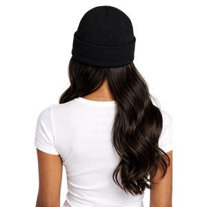 Gorro Negro 08 Legacy, Gorro de Punto para Mujer, Hermandad Universitaria Griega, Rosa y Verde, Ropa de Invierno para Hermandad Universitaria - Product Image 2