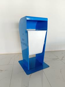 Contenedor de Basura Metálico Abierto al por Mayor para Recolección de Residuos en Aceras - Product Image 2