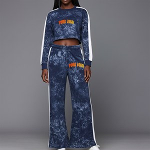 Chándal Deportivo para Mujer, Transpirable, con Logotipo Personalizado, Estilo Moderno, Proveedor OEM, Moda Estadounidense - Product Image 1