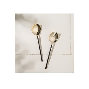 Style Cuillère À Salade En Laiton Couverts De Table Couverts Classiques Couverts En Laiton En Métal Écologique avec Vente - Product Image 1