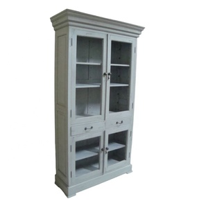 ตู้ไม้มะฮอกกานีบานกระจก ดีไซน์ทันสมัย ตู้ครัวคุณภาพพรีเมียม ราคาประหยัด - Product Image 6